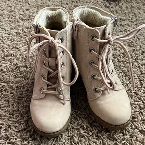 Jellypop little girls size 11 pink heeled boots